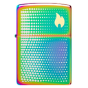 Зажигалка ZIPPO Точечная матрица с разноцветным покрытием | Dot Matrix Multi Color, латунь/сталь, разноцветная, глянцевая, 38x13x57 мм для нанесения логотипа