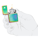 Зажигалка ZIPPO Точечная матрица с разноцветным покрытием | Dot Matrix Multi Color, латунь/сталь, разноцветная, глянцевая, 38x13x57 мм для нанесения логотипа
