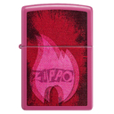 Зажигалка ZIPPO Пульсация с ярко-розовым покрытием | Pulse Frequency, латунь/сталь, малиновая, глянцевая, 38x13x57 мм для нанесения логотипа