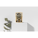 Зажигалка ZIPPO Пламя в стиле ар-деко с покрытием Глянцевая латунь | Art Deco Flame High Polish Brass, латунь/сталь, золотистая, 38x13x57мм для нанесения логотипа