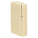 Зажигалка ZIPPO классическая с покрытием цвета шампанского | Classic Champagne, латунь/сталь, золотистая, глянцевая, 38x13x57 мм для нанесения логотипа