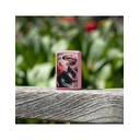 Зажигалка ZIPPO Анаконда Мацци с розовым матовым покрытием | Mazzi® Anaconda Pink Matte, латунь/сталь, розовая, матовая, 38x13x57 м для нанесения логотипа