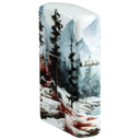 Зажигалка ZIPPO Снежная долина с матовым покрытием на 540 | Frozen Valley 540 Matte, латунь/сталь, разноцветная, матовая, 38x13x57 мм для нанесения логотипа