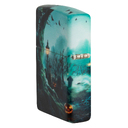 Зажигалка ZIPPO Кладбище с матовым покрытием на 540 | Graveyard 540 Matte, латунь/сталь, разноцветная, 38x13x57 мм для нанесения логотипа