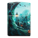 Зажигалка ZIPPO Кладбище с матовым покрытием на 540 | Graveyard 540 Matte, латунь/сталь, разноцветная, 38x13x57 мм для нанесения логотипа