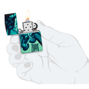 Зажигалка ZIPPO Русалка с матовым покрытием на 540 | Mermaid Design 540 Matte, латунь/сталь, черная, матовая, 38x13x57 мм для нанесения логотипа