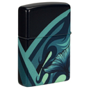 Зажигалка ZIPPO Русалка с матовым покрытием на 540 | Mermaid Design 540 Matte, латунь/сталь, черная, матовая, 38x13x57 мм для нанесения логотипа