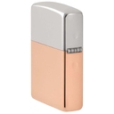 Зажигалка ZIPPO с двойным металлическим покрытием | Bimetal, медь/латунь/сталь, медная, 38x13x57 мм для нанесения логотипа