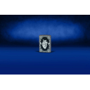 Зажигалка ZIPPO Сердце с каменным покрытием | Heart Design Iron Stone, латунь/сталь, серая, 38x13x57 мм для нанесения логотипа