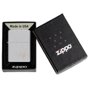 Зажигалка ZIPPO Паук с покрытием Глянцевый хром | Spider Design High Polish Chrome, латунь/сталь, серебристая, 38x13x57 мм для нанесения логотипа