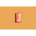 Зажигалка ZIPPO Год дракона 2024 с красным матовым покрытием | Year of the Dragon 2024 Red Matte, латунь/сталь, красная, 38x13x57 мм для нанесения логотипа