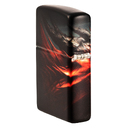 Зажигалка ZIPPO Дракон с матовым покрытием на 540 | Dragon Design 540 Matte, латунь/сталь, черная, 38x13x57 мм для нанесения логотипа