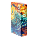 Зажигалка ZIPPO Цветная с покрытием Искусственно состаренная латунь на 540 | Colorful Design 540 Tumbled Brass, латунь/сталь, разноцветная, 38x13x57мм для нанесения логотипа