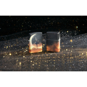 Зажигалка ZIPPO Мифология с покрытием, светящимся в темноте зеленым | Mythological Glow In The Dark Green, латунь/сталь, черная, 38x13x57 мм для нанесения логотипа