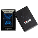 Зажигалка ZIPPO Игровая приставка с черным матовым покрытием | Gaming Black Matte, латунь/сталь, черная, матовая, 38x13x57 мм для нанесения логотипа