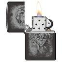 Зажигалка ZIPPO Клоун с черным глянцевым покрытием | Clown High Polish Black, латунь/сталь, черная, глянцевая, 38x13x57 мм для нанесения логотипа
