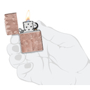 Зажигалка ZIPPO Armor® Сердца с покрытием розовое золото | Hearts Rose Gold, латунь/сталь, розовое золото, 38x13x57 мм для нанесения логотипа