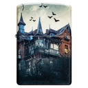 Зажигалка ZIPPO Дом с привидениями с матовым покрытием на 540 | Horror House 540 Matte, латунь/сталь, белая, 38x13x57 мм для нанесения логотипа