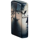 Зажигалка ZIPPO Дом с привидениями с матовым покрытием на 540 | Horror House 540 Matte, латунь/сталь, белая, 38x13x57 мм для нанесения логотипа