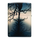Зажигалка ZIPPO Дом с привидениями с матовым покрытием на 540 | Horror House 540 Matte, латунь/сталь, белая, 38x13x57 мм для нанесения логотипа