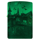 Зажигалка ZIPPO Дом с привидениями с матовым покрытием на 540 | Horror House 540 Matte, латунь/сталь, белая, 38x13x57 мм для нанесения логотипа