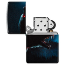 Зажигалка ZIPPO Оборотень с матовым покрытием на 540 | Horror Wolf 540 Matte, латунь/сталь, черная, 38x13x57 мм для нанесения логотипа