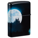 Зажигалка ZIPPO Оборотень с матовым покрытием на 540 | Horror Wolf 540 Matte, латунь/сталь, черная, 38x13x57 мм для нанесения логотипа