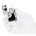 Зажигалка ZIPPO Мацци с матовым покрытием на 540 | Mazzi® 540 Matte, латунь/сталь, белая, 38x13x57 мм для нанесения логотипа