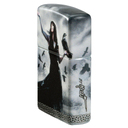 Зажигалка ZIPPO Мацци с матовым покрытием на 540 | Mazzi® 540 Matte, латунь/сталь, белая, 38x13x57 мм для нанесения логотипа