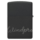 Зажигалка ZIPPO Традиционный дизайн с черным матовым покрытием | Zippo Design Black Matte, латунь/сталь, черная, матовая, 38x13x57 мм для нанесения логотипа