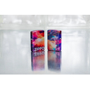 Зажигалка ZIPPO Яркие переливы с покрытием Искусственно состаренный хром на 540 | Tie Dye 540 Tumbled Chrome, латунь/сталь, разноцветная, 38x13x57 мм для нанесения логотипа