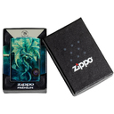 Зажигалка ZIPPO Анна Стоукс с покрытием Искусственно состаренная латунь на 540 | Anne Stokes 540 Tumbled Brass, латунь/сталь, разноцветная, 38x13x57мм для нанесения логотипа