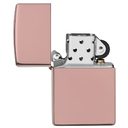 Зажигалка ZIPPO классическая с глянцевым покрытием розовое золото | Classic High Polish Rose Gold, латунь/сталь, розовое золото, глянцевая, 38x13x57мм для нанесения логотипа