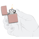 Зажигалка ZIPPO классическая с глянцевым покрытием розовое золото | Classic High Polish Rose Gold, латунь/сталь, розовое золото, глянцевая, 38x13x57мм для нанесения логотипа
