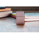 Зажигалка ZIPPO классическая с глянцевым покрытием розовое золото | Classic High Polish Rose Gold, латунь/сталь, розовое золото, глянцевая, 38x13x57мм для нанесения логотипа