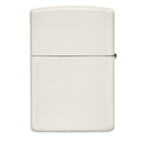 Зажигалка ZIPPO классическая с покрытием, светящимся в темноте зеленым | Classic Glow In The Dark, латунь/сталь, белая, матовая, 38x13x57 мм для нанесения логотипа