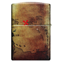 Зажигалка ZIPPO Пиратский корабль с матовым покрытием на 540° | Pirate Ship 540 Matte, латунь/сталь, разноцветная, матовая, 38x13x57 мм для нанесения логотипа