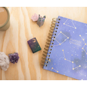 Зажигалка ZIPPO Звездное небо с зелено-фиолетовым покрытием | Starry Sky Iridescent, латунь/сталь, фиолетовая, матовая, 38x13x57 мм для нанесения логотипа