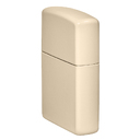 Зажигалка ZIPPO классическая со светло-песочным покрытием | Classic Flat Sand, латунь/сталь, бежевая, глянцевая, 38x13x57 мм для нанесения логотипа