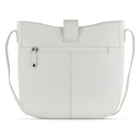 Сумка женская BUGATTI ЭЛЬЗА | ELSA, белая, воловья кожа/полиэстер, 29х8х27 см для нанесения логотипа