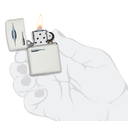 Зажигалка ZIPPO Retro Fridge Design с покрытием White Matte, латунь/сталь, серебристая, 38x13x57 мм для нанесения логотипа