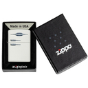 Зажигалка ZIPPO Retro Fridge Design с покрытием White Matte, латунь/сталь, серебристая, 38x13x57 мм для нанесения логотипа