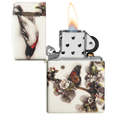 Зажигалка ZIPPO Дизайн Стивена Спазука с матовым покрытием на 540 | Spazuk Design 540 Matte, латунь/сталь, разноцветная, 38x13x57 мм для нанесения логотипа