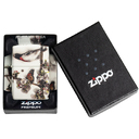 Зажигалка ZIPPO Дизайн Стивена Спазука с матовым покрытием на 540 | Spazuk Design 540 Matte, латунь/сталь, разноцветная, 38x13x57 мм для нанесения логотипа