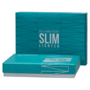 Зажигалка ZIPPO узкая в честь 65-летия с покрытием черный лед | Slim® 65th Anniversary Black Ice®, латунь/сталь, чёрная, 29x10x60 мм для нанесения логотипа