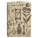 Зажигалка ZIPPO Алхимия с матовым покрытием на 540 | Alchemy Design 540 Matte, латунь/сталь, бежевая, матовая, 38x13x57 мм для нанесения логотипа