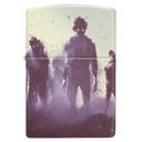Зажигалка ZIPPO Зомби с матовым покрытием на 540 | Zombie Design 540 Matte, латунь/сталь, белая, матовая, 38x13x57 мм для нанесения логотипа