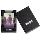Зажигалка ZIPPO Зомби с матовым покрытием на 540 | Zombie Design 540 Matte, латунь/сталь, белая, матовая, 38x13x57 мм для нанесения логотипа