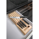 Набор из 5 кухонных ножей VICTORINOX, в подставке из бука, 43x6,5x14,5 см, 2,14 кг для нанесения логотипа