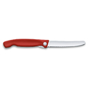 Набор VICTORINOX Swiss Classic: складной нож для овощей и разделочная доска, красная рукоять для нанесения логотипа
